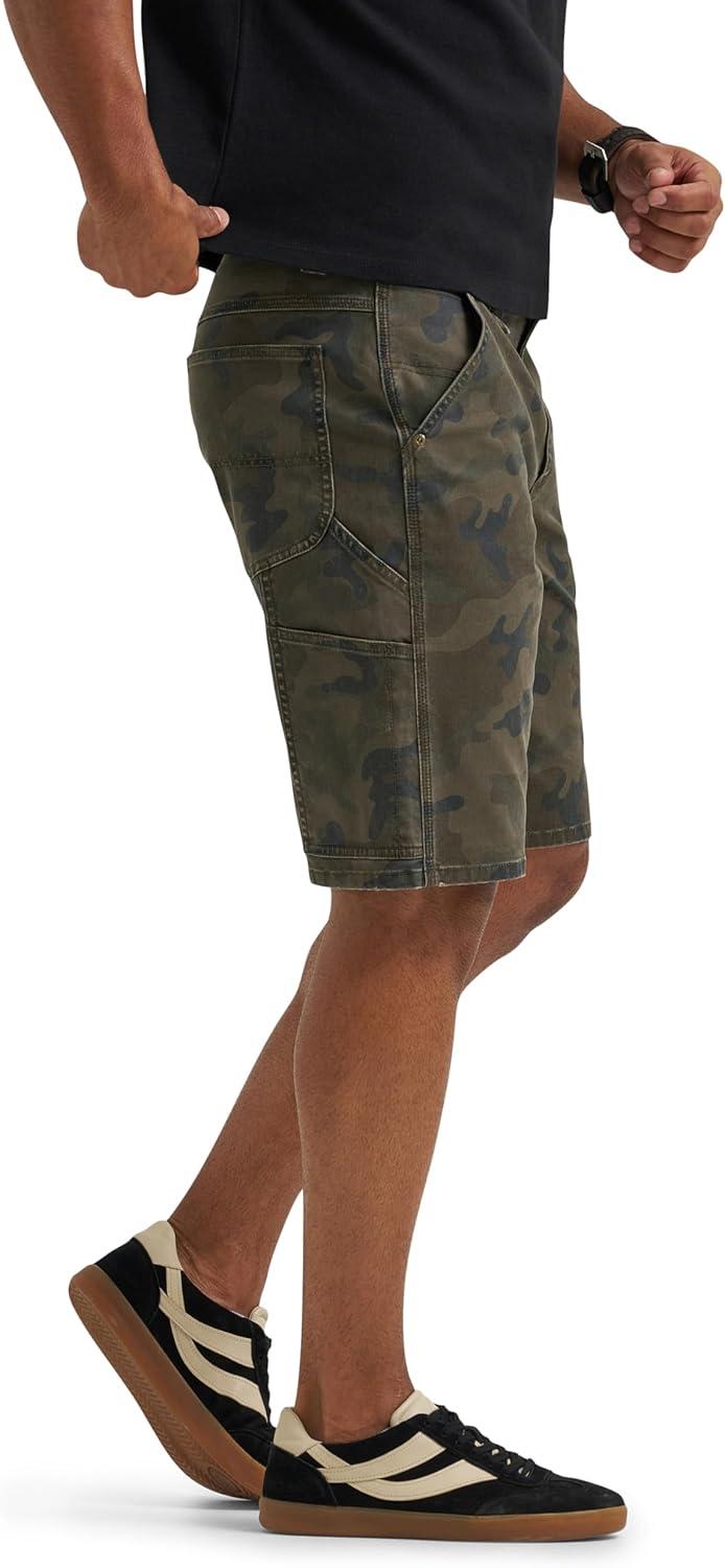 imageLee Mens Legendary Workwear Carpenter ShortOlive Camo