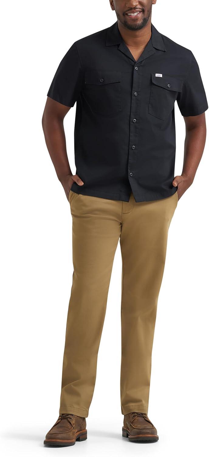 imageLee Mens Legendary Workwear Short Sleeve WorkshirtBlack
