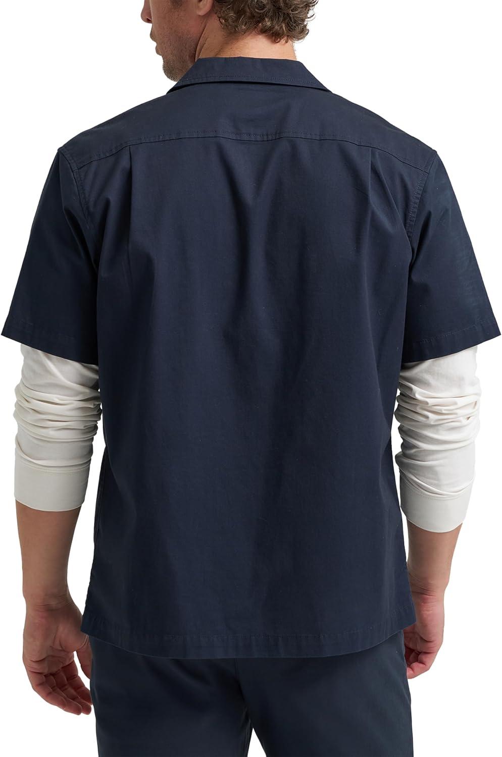 imageLee Mens Legendary Workwear Short Sleeve WorkshirtRebel Navy