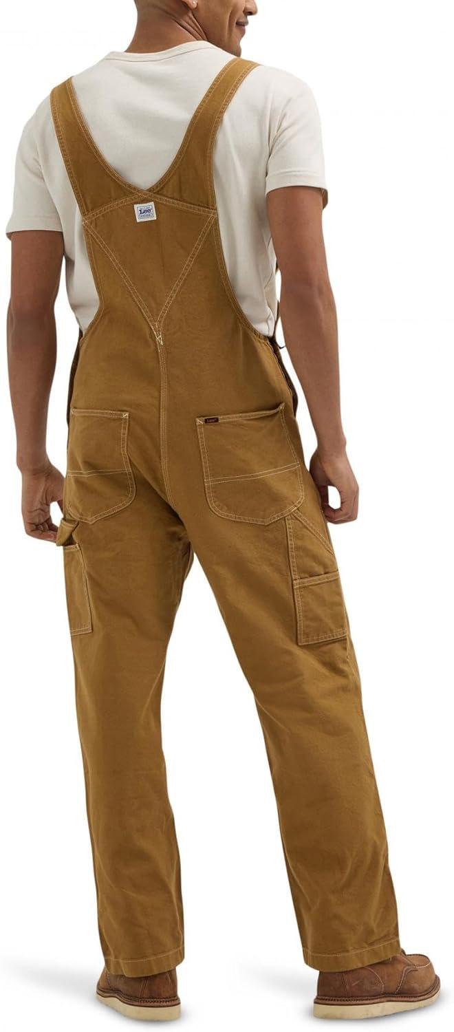 imageLee Mens Workwear Bib OverallGlazed Ginger