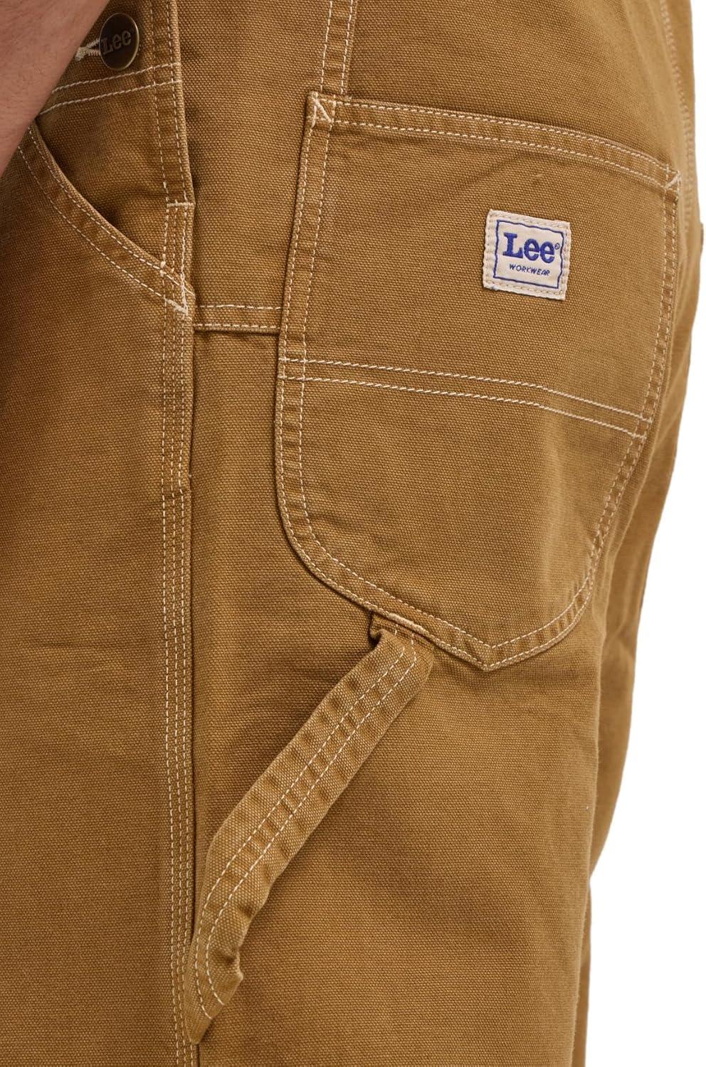 imageLee Mens Workwear Bib OverallGlazed Ginger