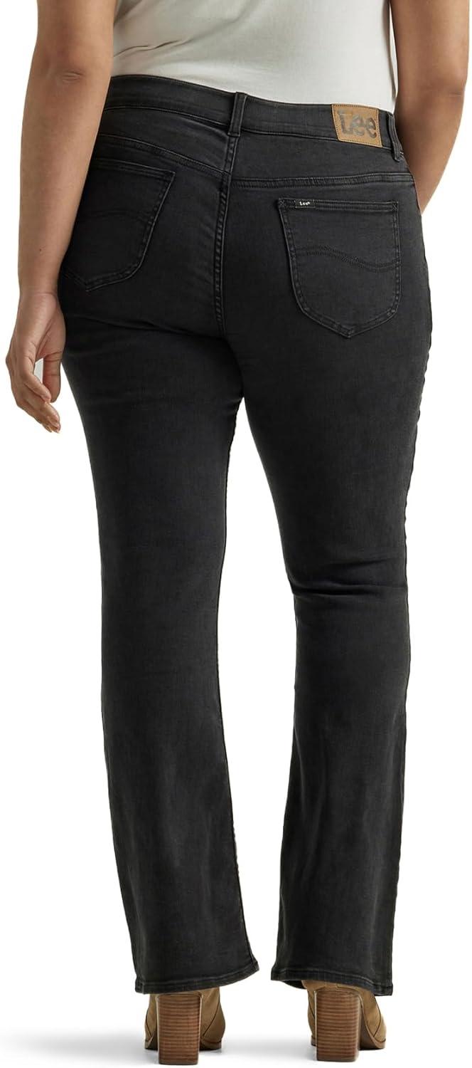 imageLee Womens Flex Motion Regular Fit Bootcut JeanMidnight Bloom