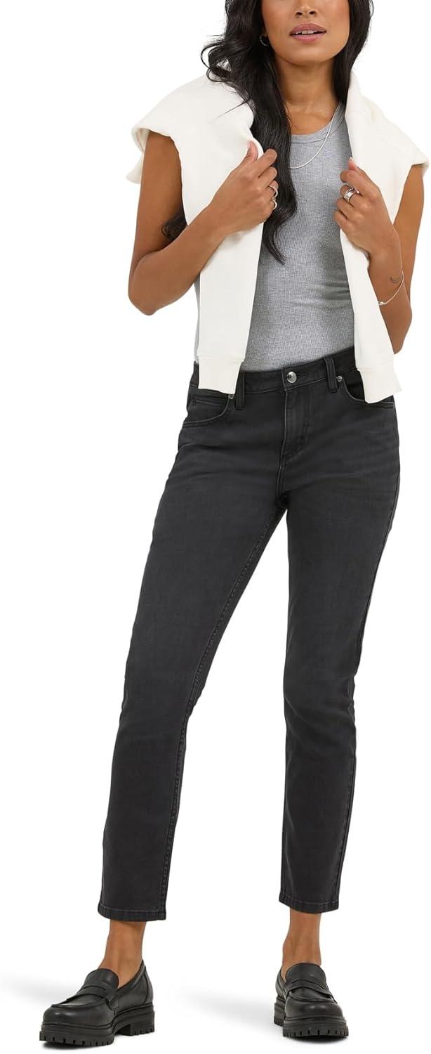 imageLee Womens Legendary 26 Straight Crop JeanDark Tale