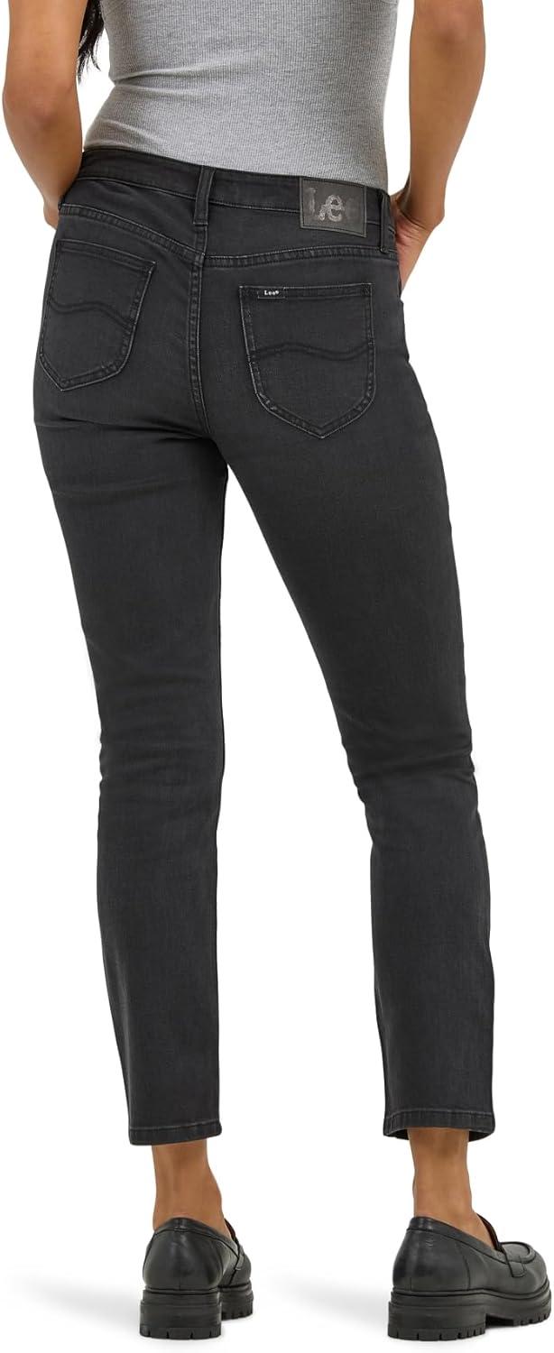 imageLee Womens Legendary 26 Straight Crop JeanDark Tale