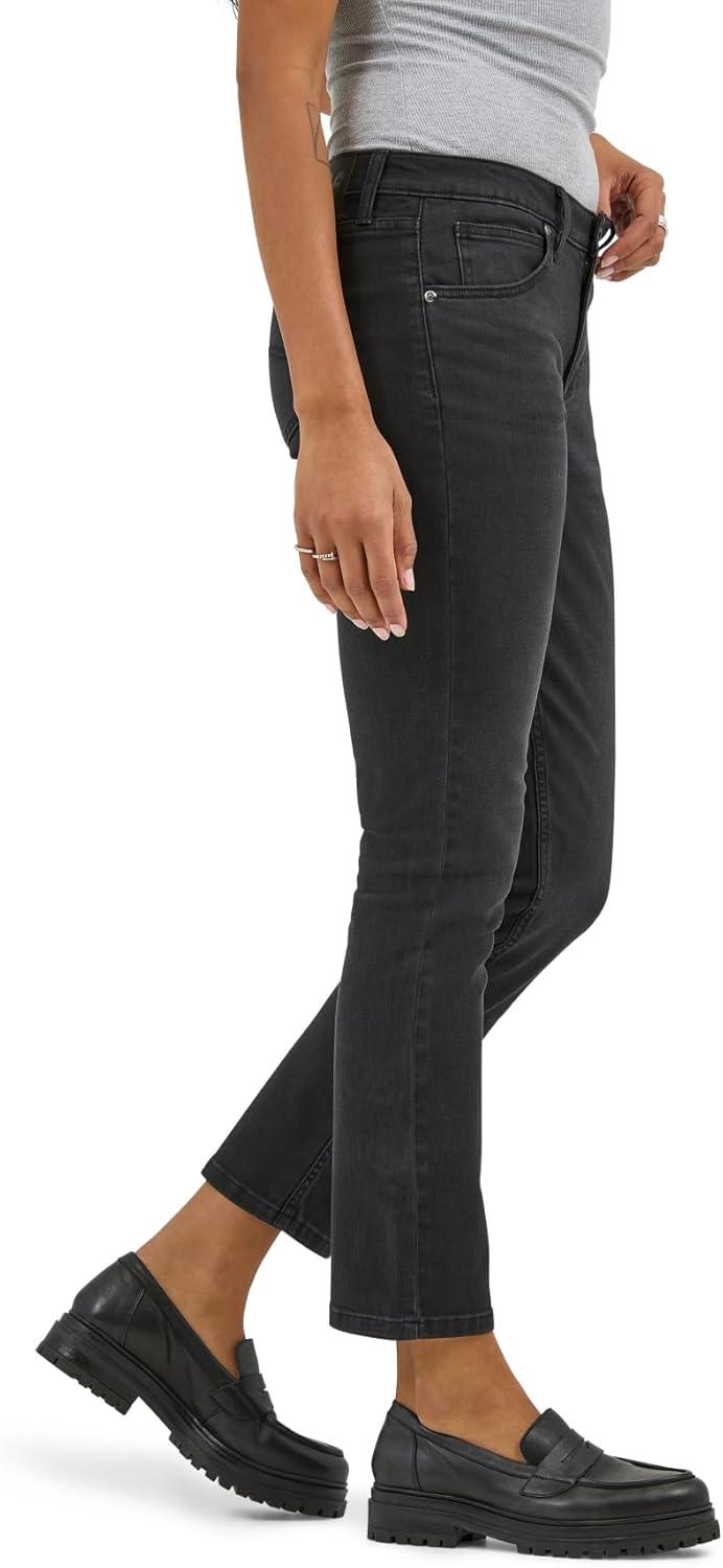 imageLee Womens Legendary 26 Straight Crop JeanDark Tale