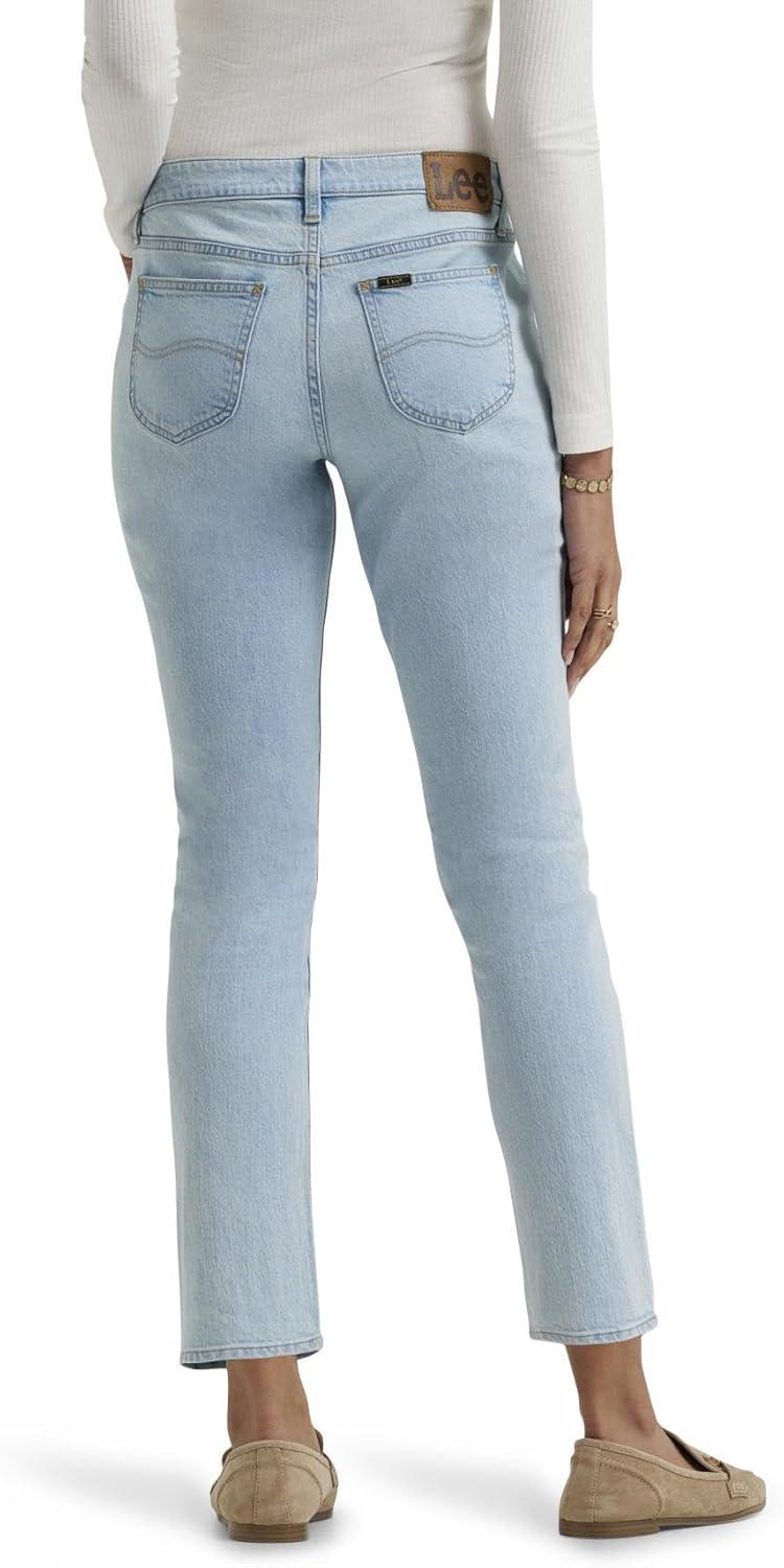 imageLee Womens Legendary 26 Straight Crop JeanDrift Away