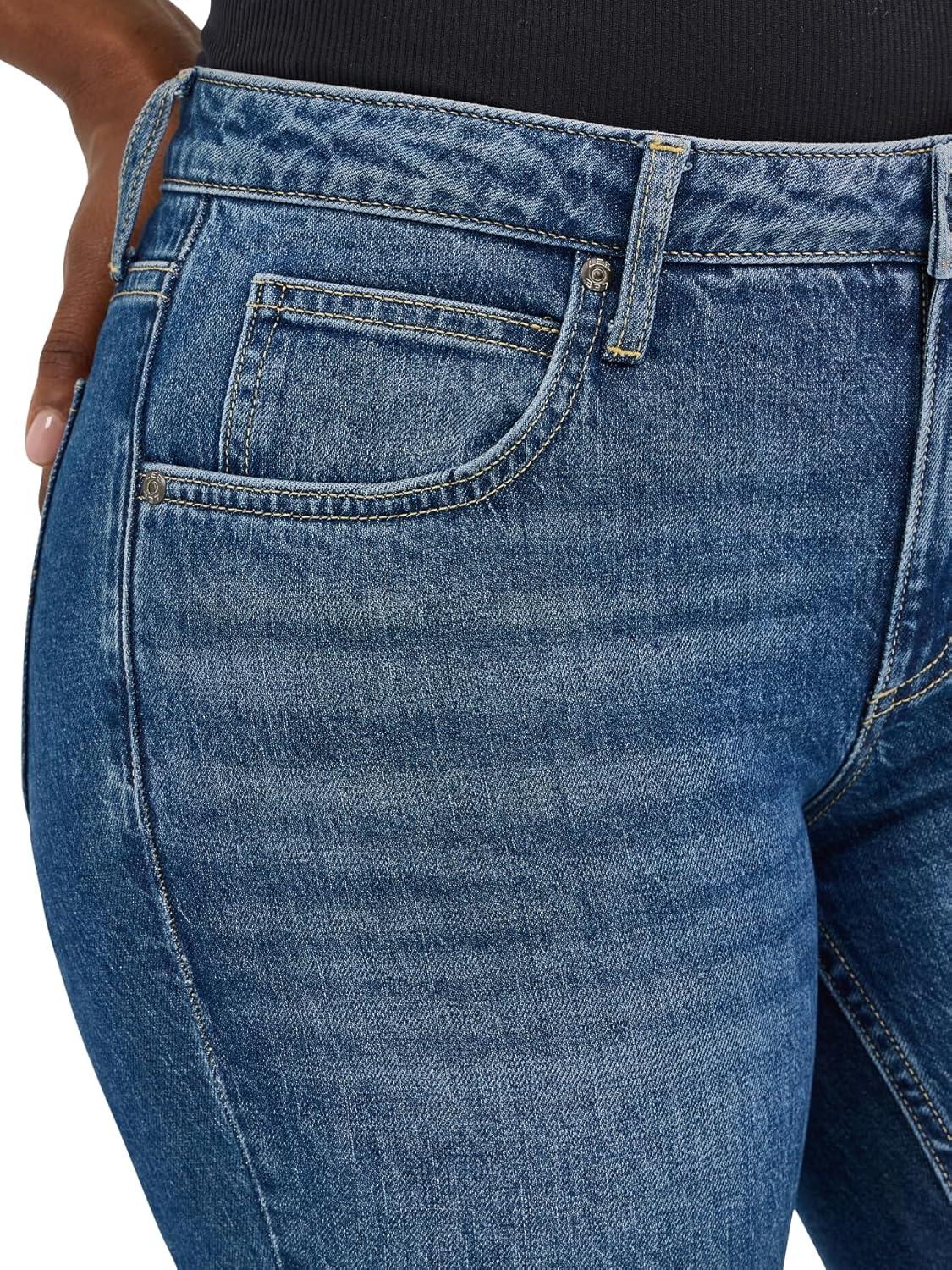 imageLee Womens Legendary 26 Straight Crop JeanIndigo Quilt