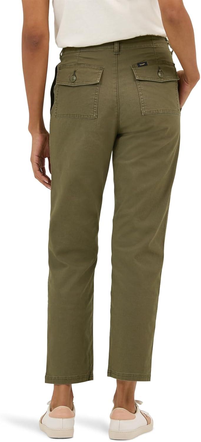imageLee Womens Legendary 26 Utility Crop PantOlive Night