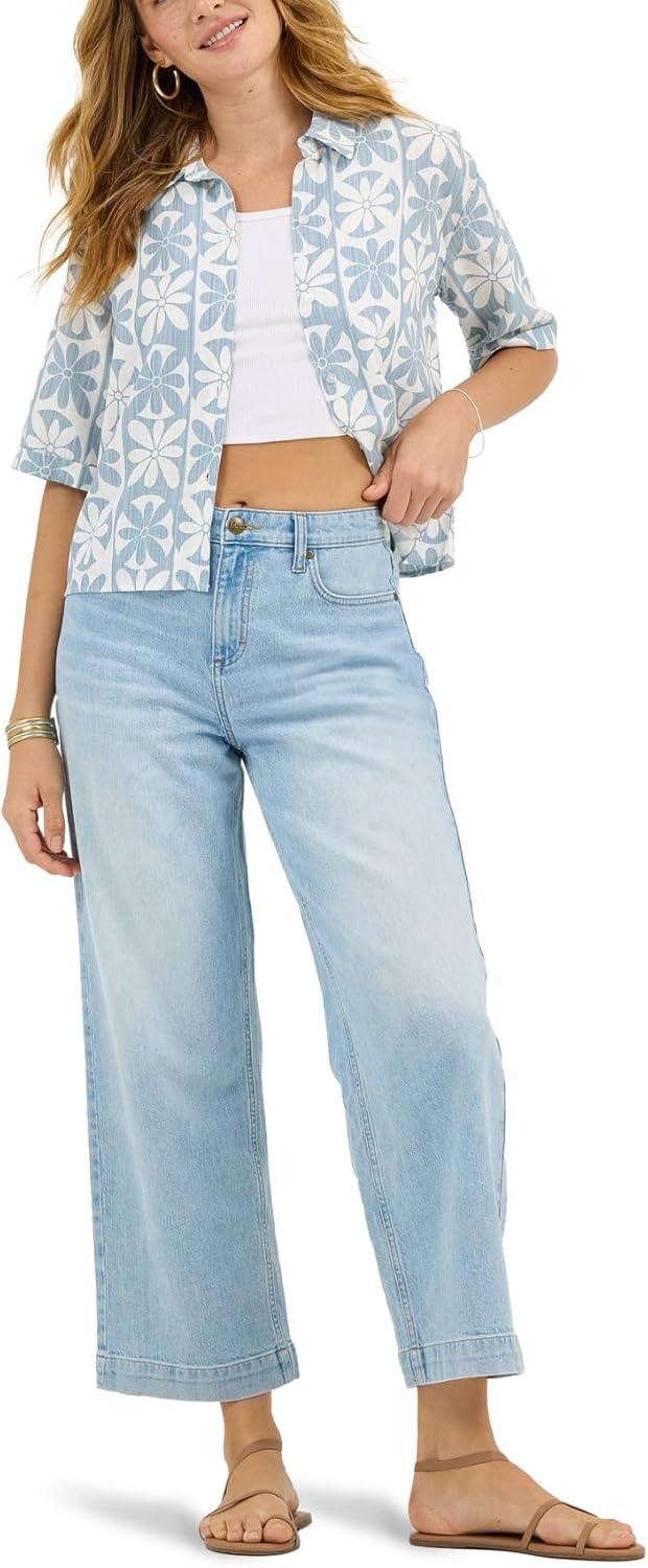 imageLee Womens Legendary 26 Wide Leg Crop JeanNew Love