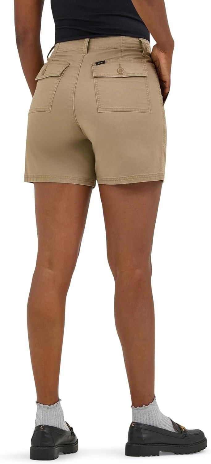 imageLee Womens Legendary 4 Utility ShortOscar Khaki