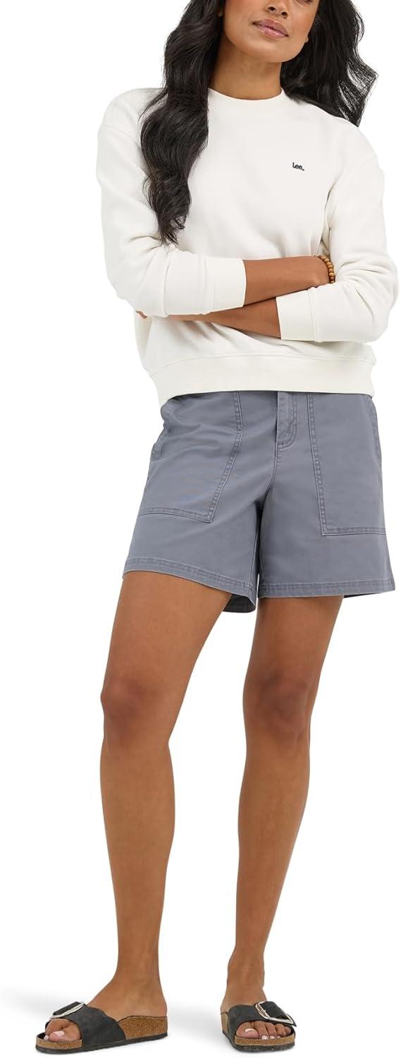 imageLee Womens Legendary 4 Utility ShortStormy Gray