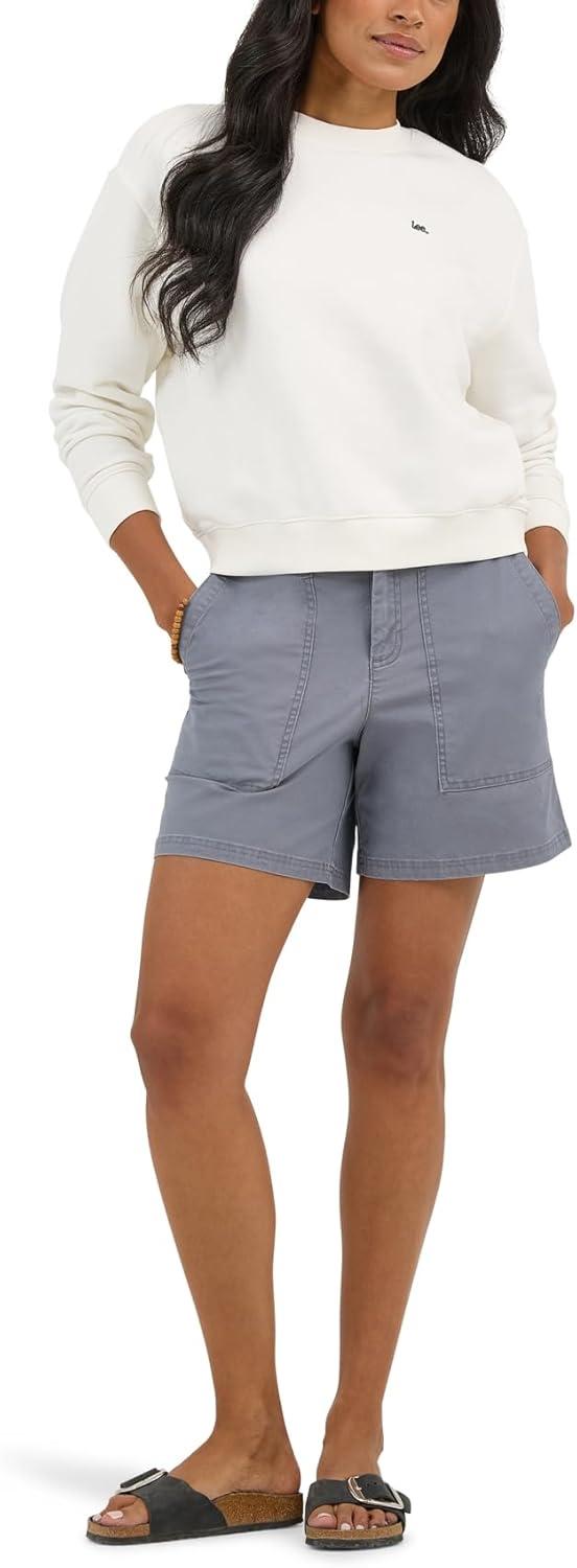 imageLee Womens Legendary 4 Utility ShortStormy Gray
