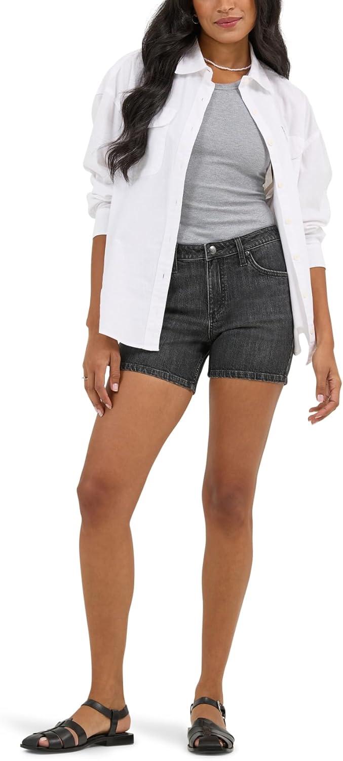 imageLee Womens Legendary 5 Denim ShortDark Path