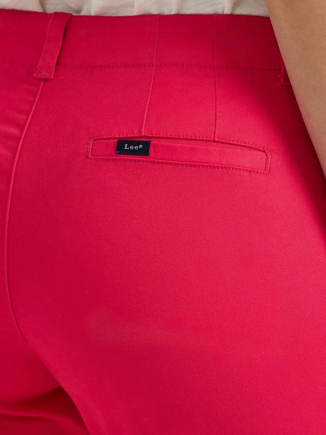 imageLee Womens Legendary 9 Chino Bermuda ShortHot Magenta