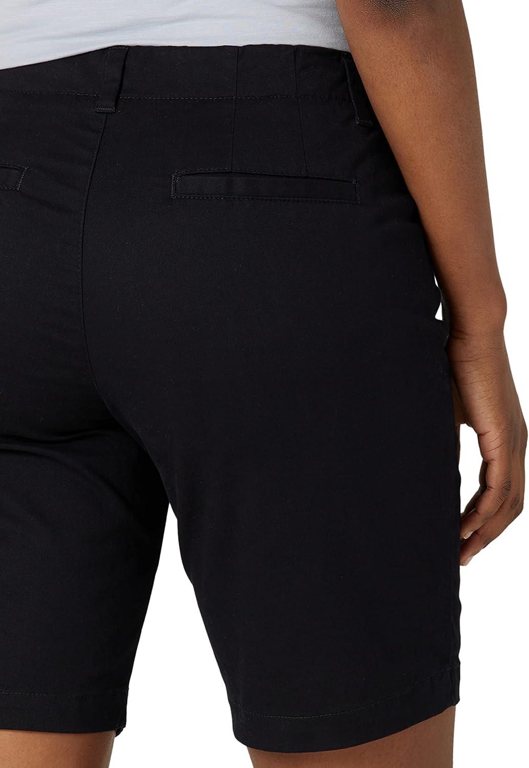imageLee Womens Legendary 9 Chino Bermuda ShortJet Black