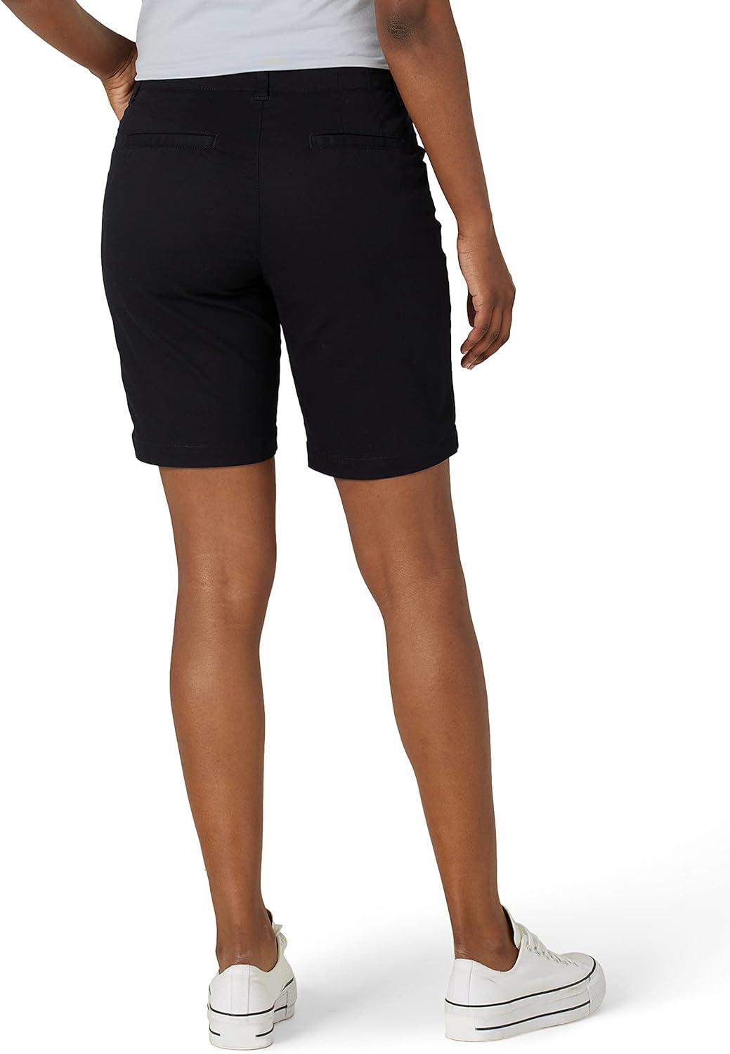 imageLee Womens Legendary 9 Chino Bermuda ShortJet Black