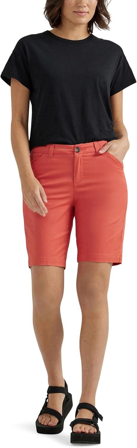 imageLee Womens Legendary 9 Chino Bermuda ShortPoppy