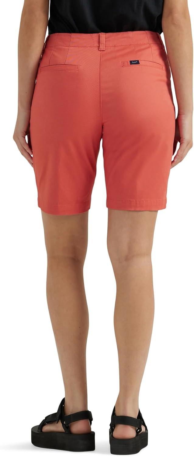 imageLee Womens Legendary 9 Chino Bermuda ShortPoppy