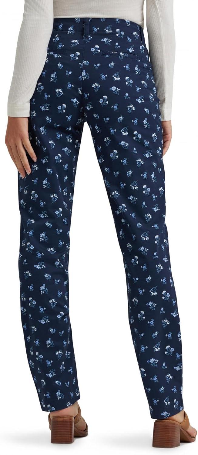 imageLee Womens Legendary Chino PantMood Indigo Floral