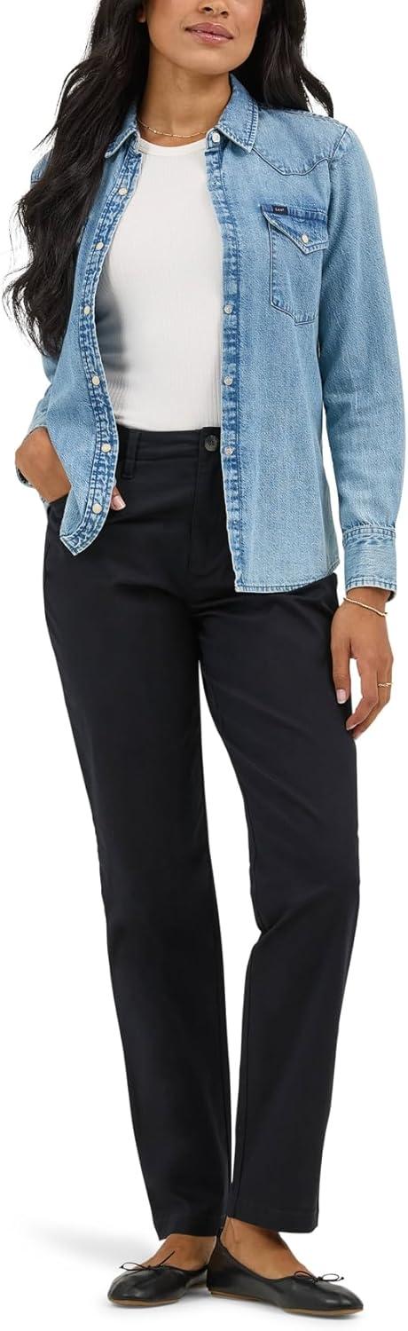 imageLee Womens Legendary Chino PantUnionall Black