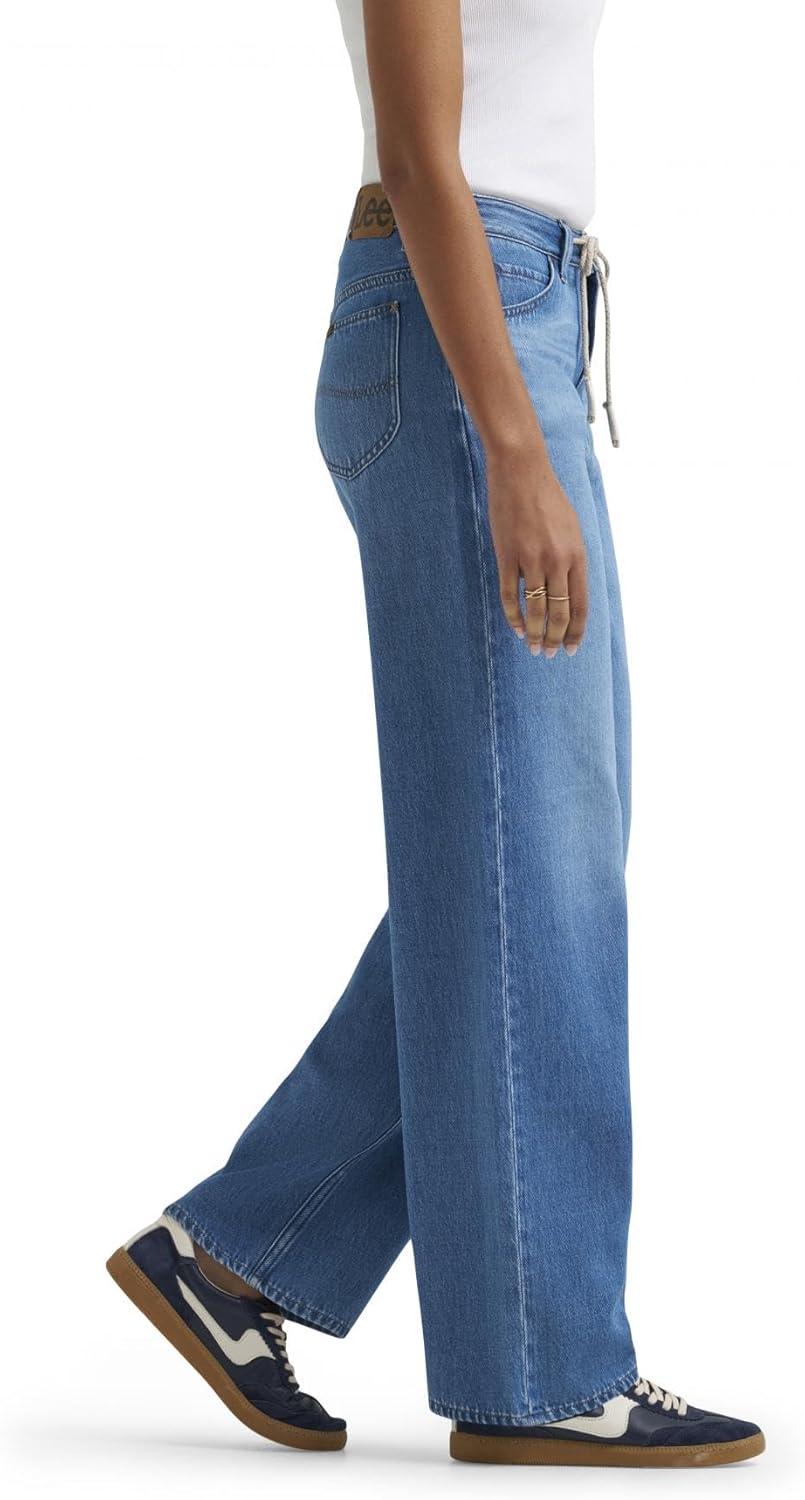 imageLee Womens Legendary Drawstring Trouser JeanSplit the Difference