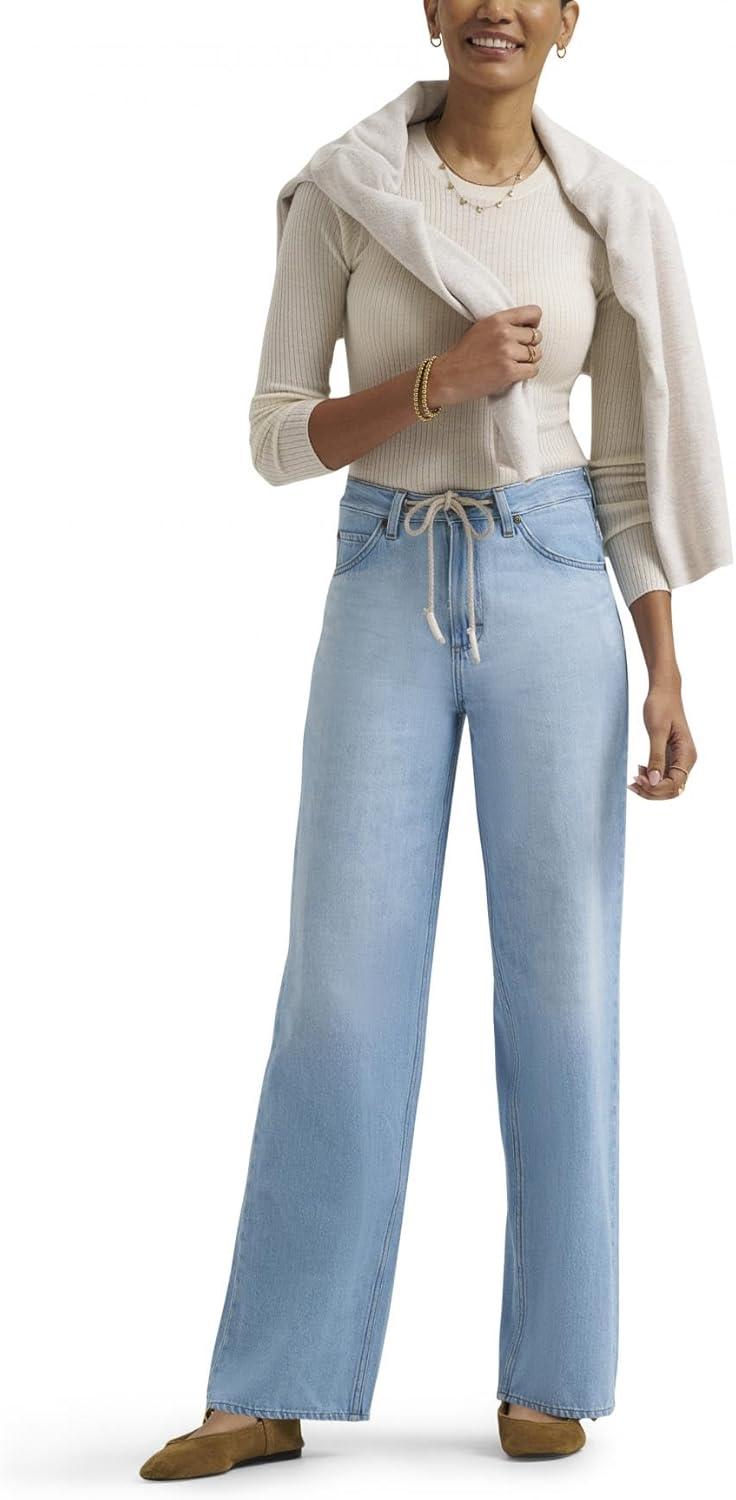 imageLee Womens Legendary Drawstring Trouser JeanThe Freshest Fit