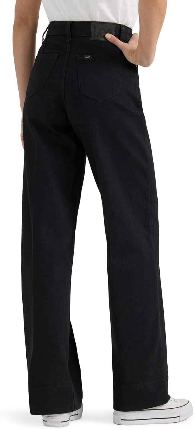 imageLee Womens Legendary High Rise Trouser JeanBlack