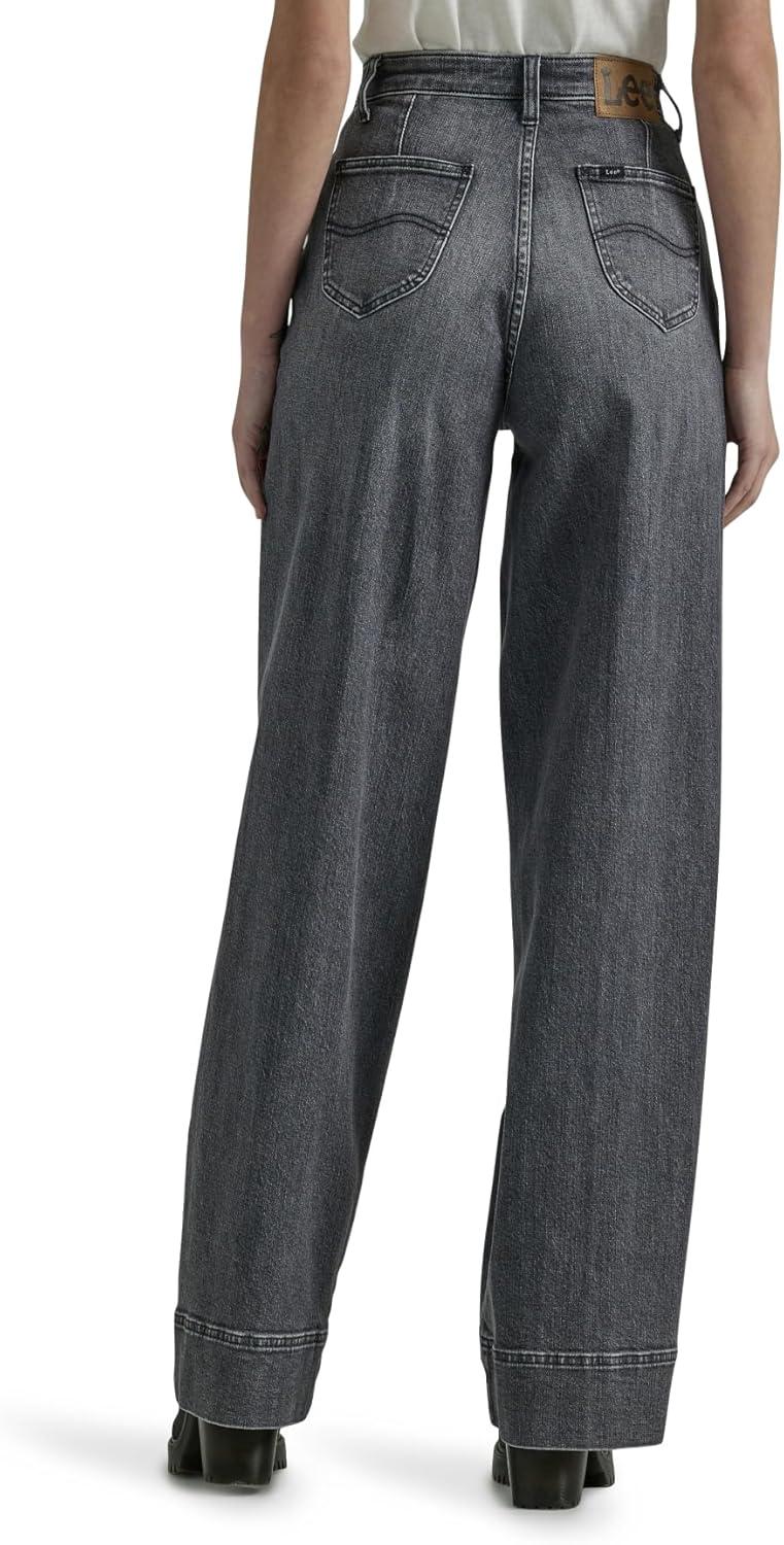 imageLee Womens Legendary High Rise Trouser JeanBlurred Darks