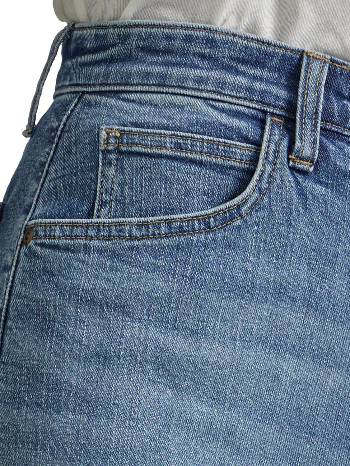 imageLee Womens Legendary High Rise Trouser JeanElevated Retro