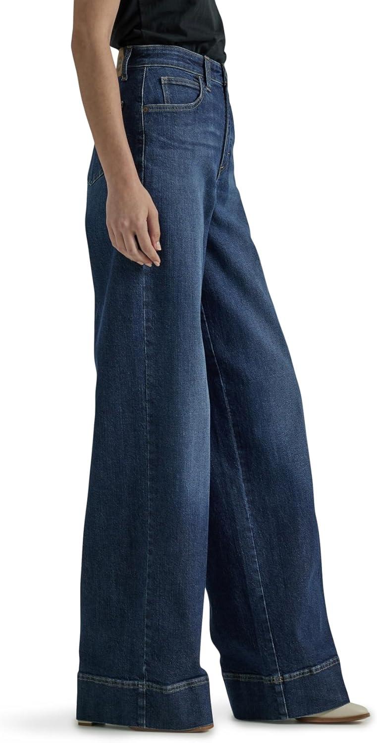 imageLee Womens Legendary High Rise Trouser JeanInner Strength
