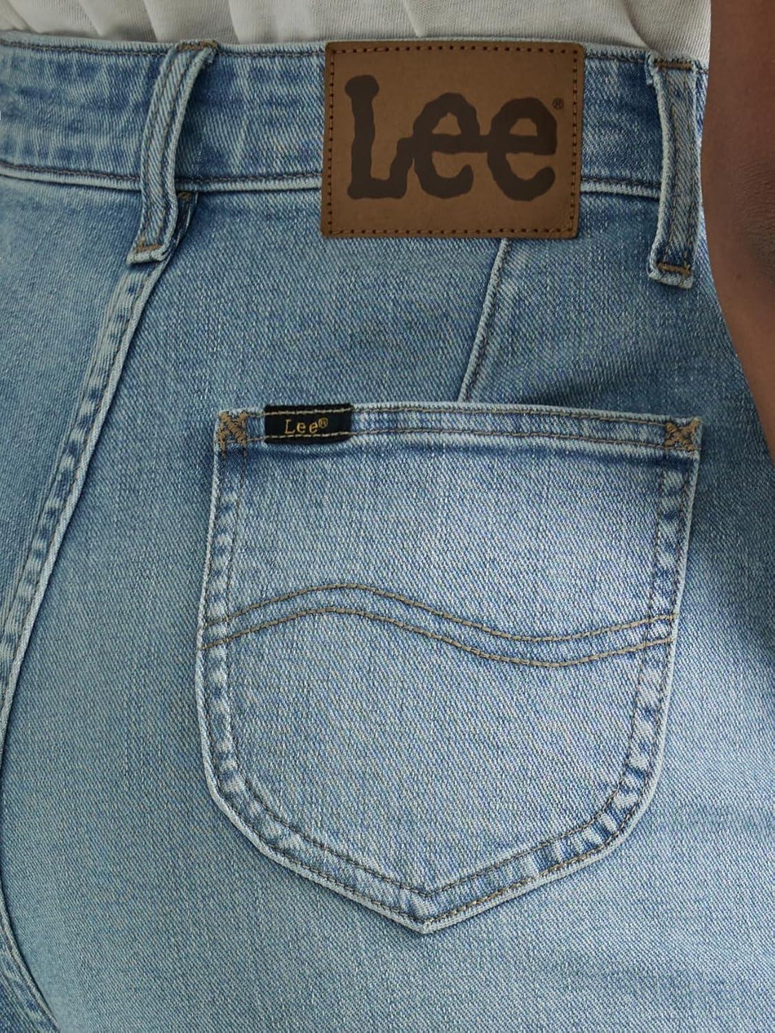imageLee Womens Legendary High Rise Trouser JeanMorning Veil