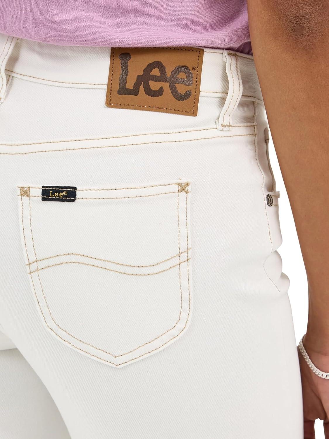 imageLee Womens Legendary Mid Rise 90s Taper JeanOff Shore