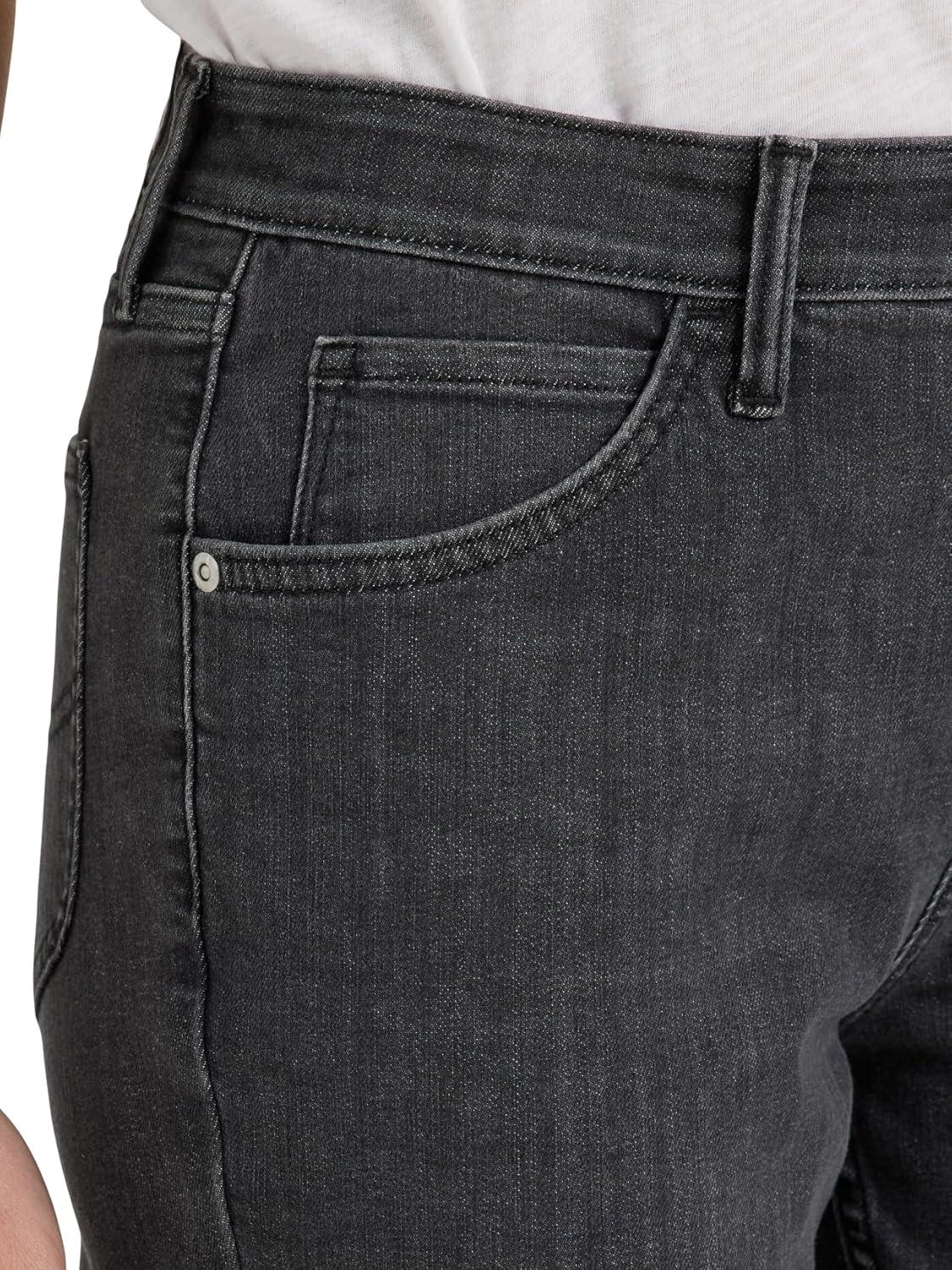 imageLee Womens Legendary Mid Rise 90s Taper JeanRising Moon