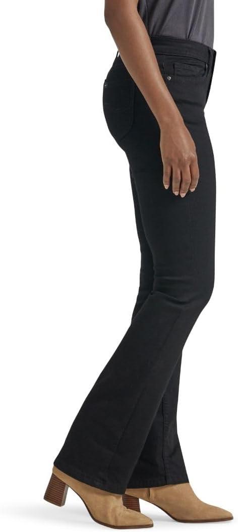imageLee Womens Legendary Mid Rise Bootcut JeanBlack