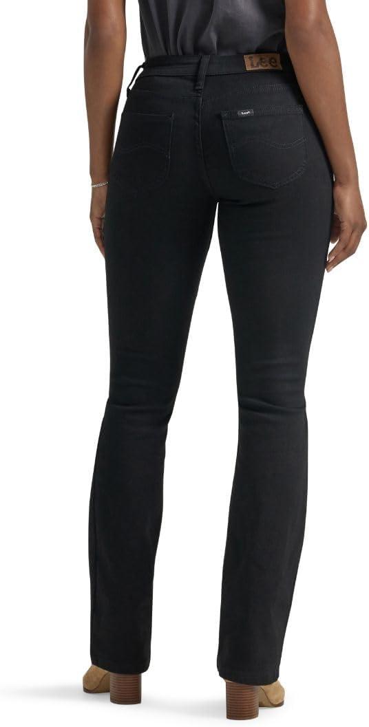 imageLee Womens Legendary Mid Rise Bootcut JeanBlack