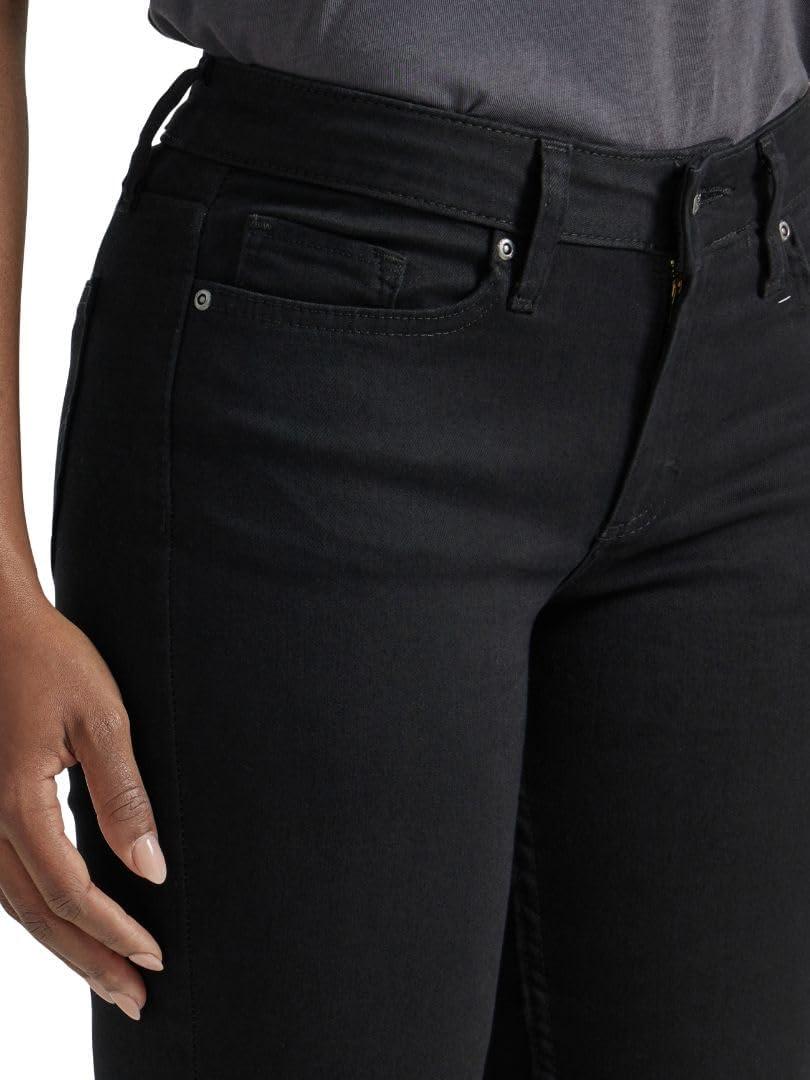 imageLee Womens Legendary Mid Rise Bootcut JeanBlack