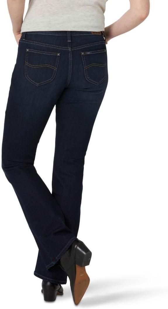 imageLee Womens Legendary Mid Rise Bootcut JeanBlackout