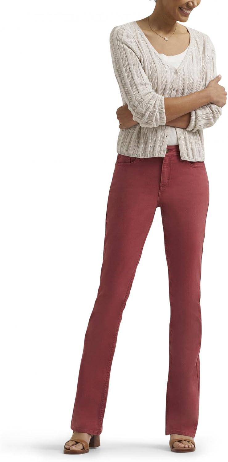imageLee Womens Legendary Mid Rise Bootcut JeanWashed Punch