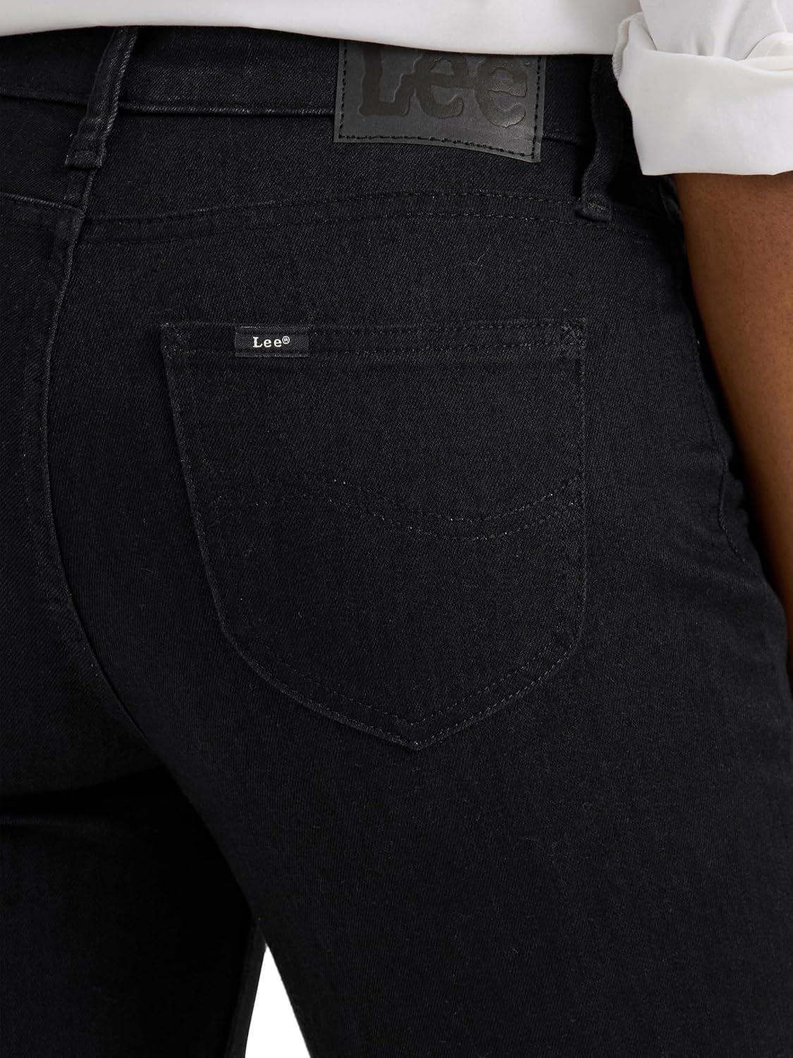 imageLee Womens Legendary Mid Rise Flare JeanBlack