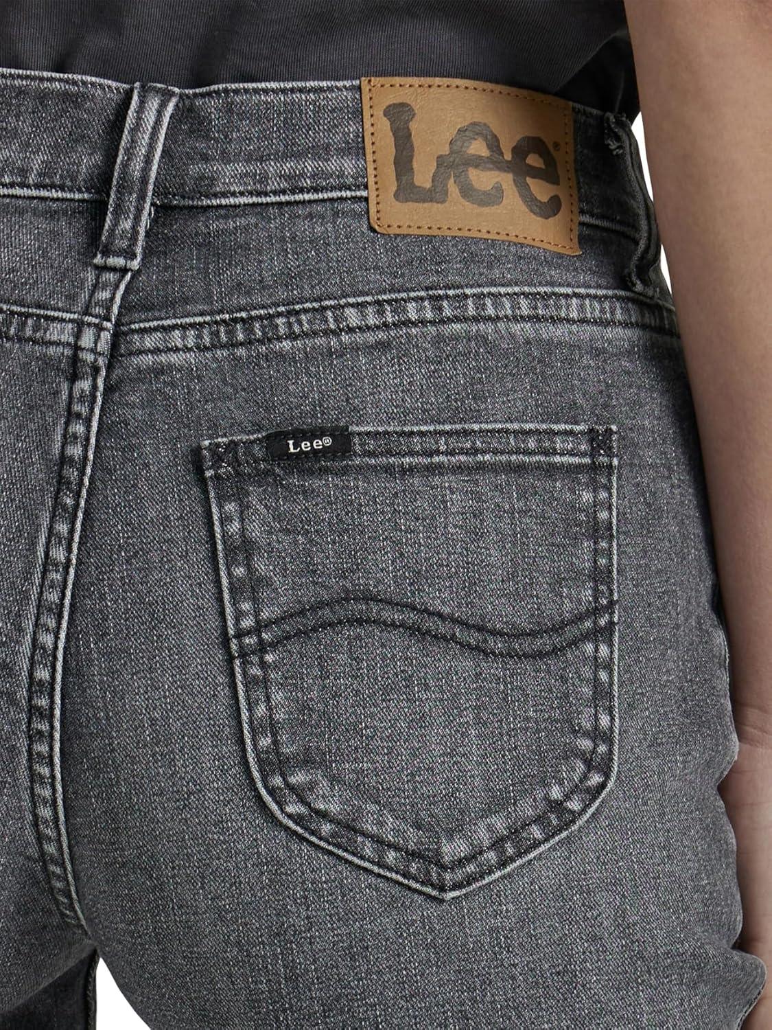 imageLee Womens Legendary Mid Rise Flare JeanBlurred Darks