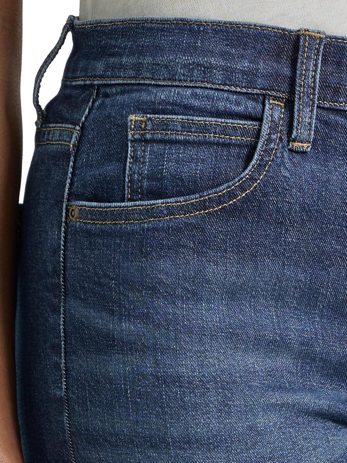 imageLee Womens Legendary Mid Rise Flare JeanInner Strength
