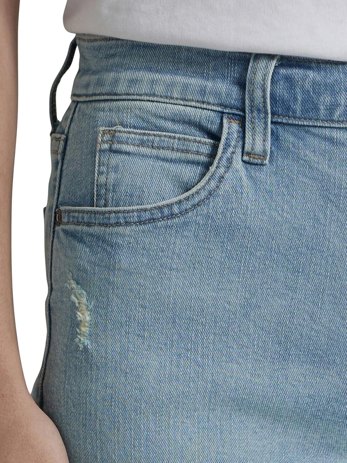 imageLee Womens Legendary Mid Rise Flare JeanMorning Veil DX