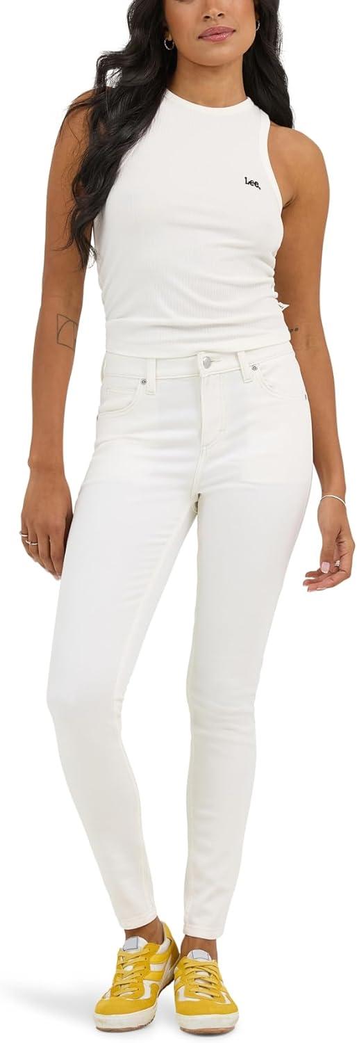 imageLee Womens Legendary Mid Rise Skinny JeanLight Form