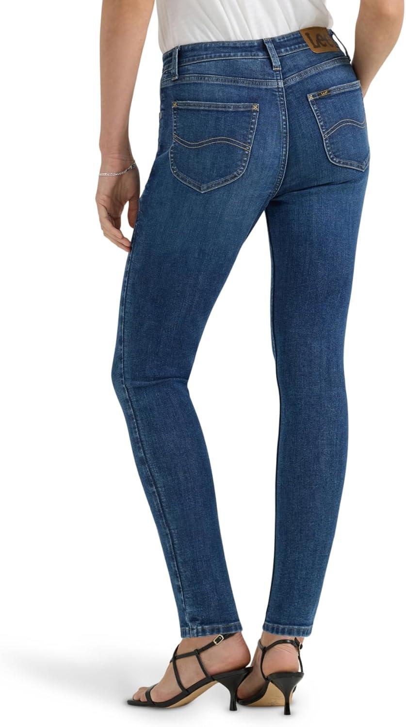 imageLee Womens Legendary Mid Rise Skinny JeanMid Soar