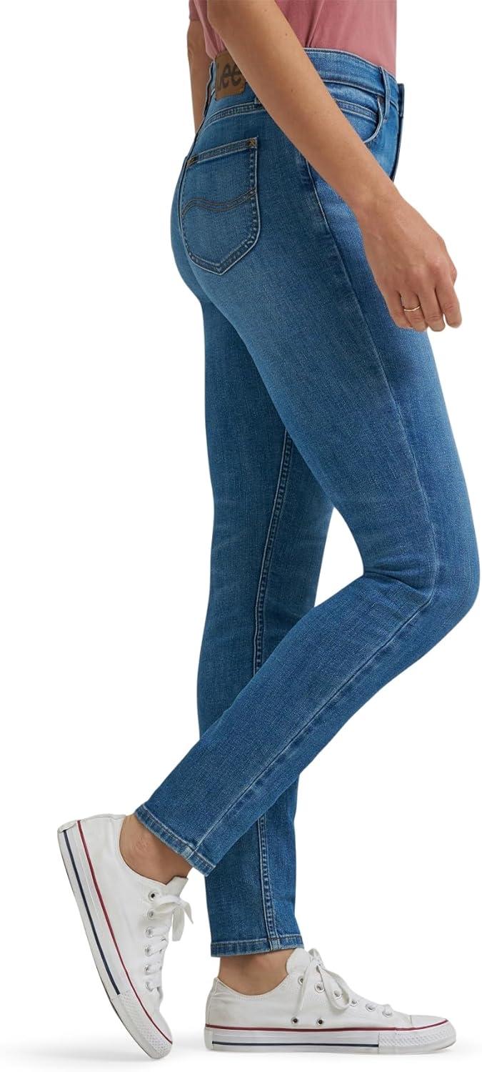 imageLee Womens Legendary Mid Rise Skinny JeanNo Warrant