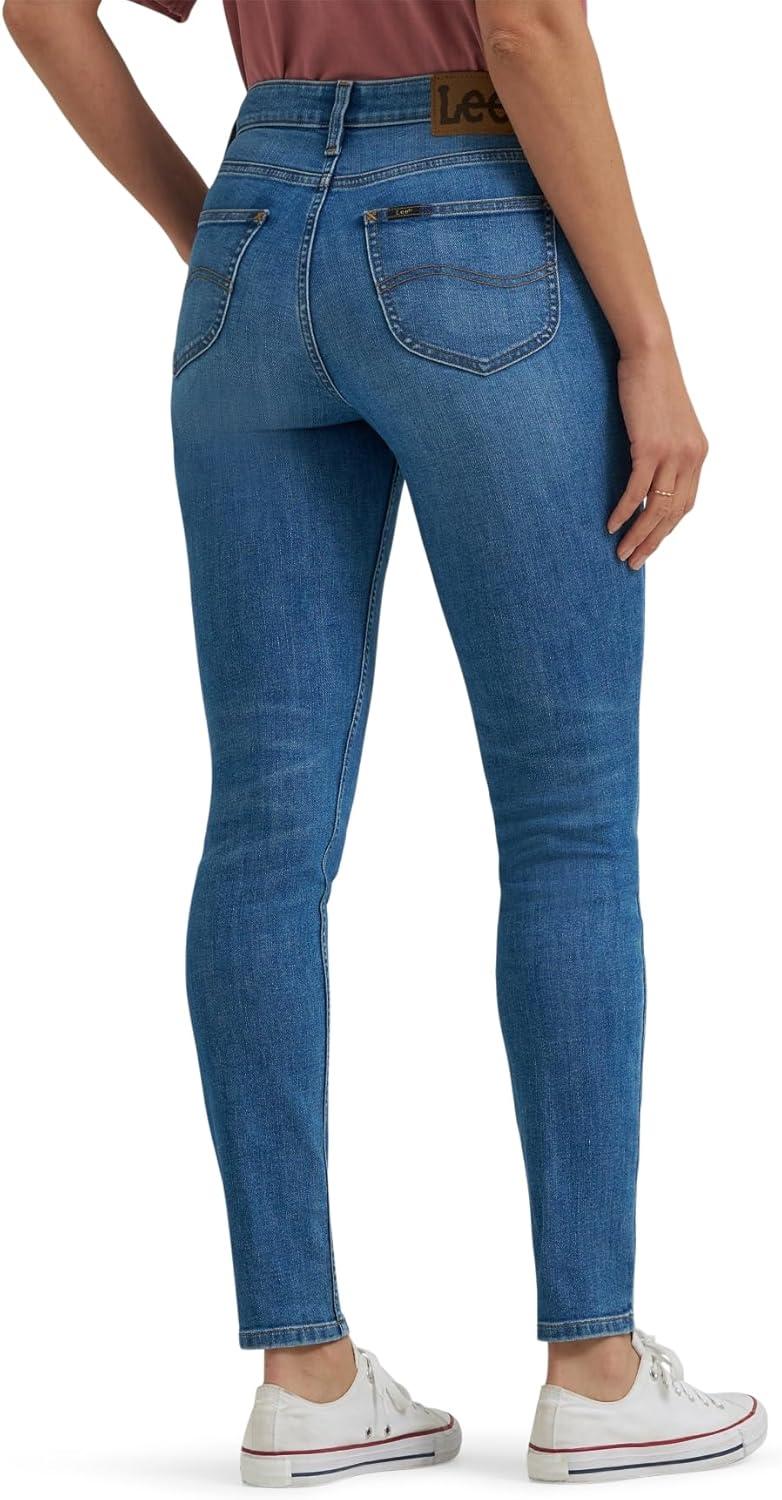 imageLee Womens Legendary Mid Rise Skinny JeanNo Warrant