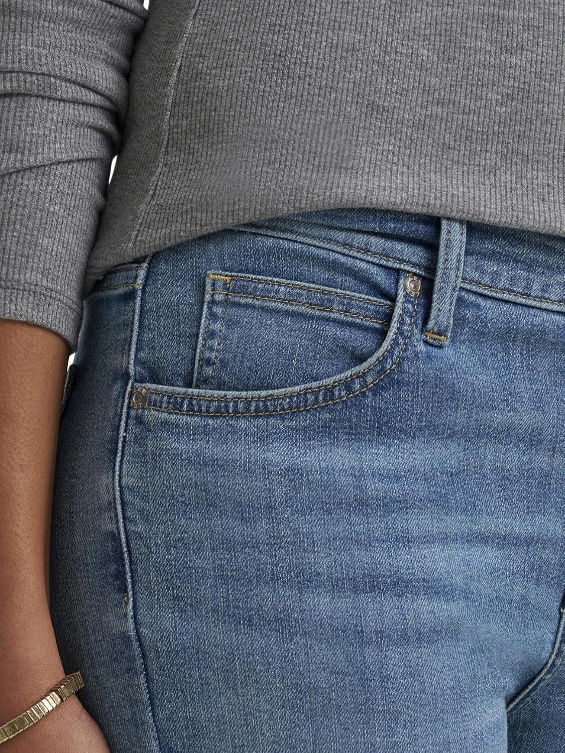 imageLee Womens Legendary Mid Rise Skinny JeanVintage Magic