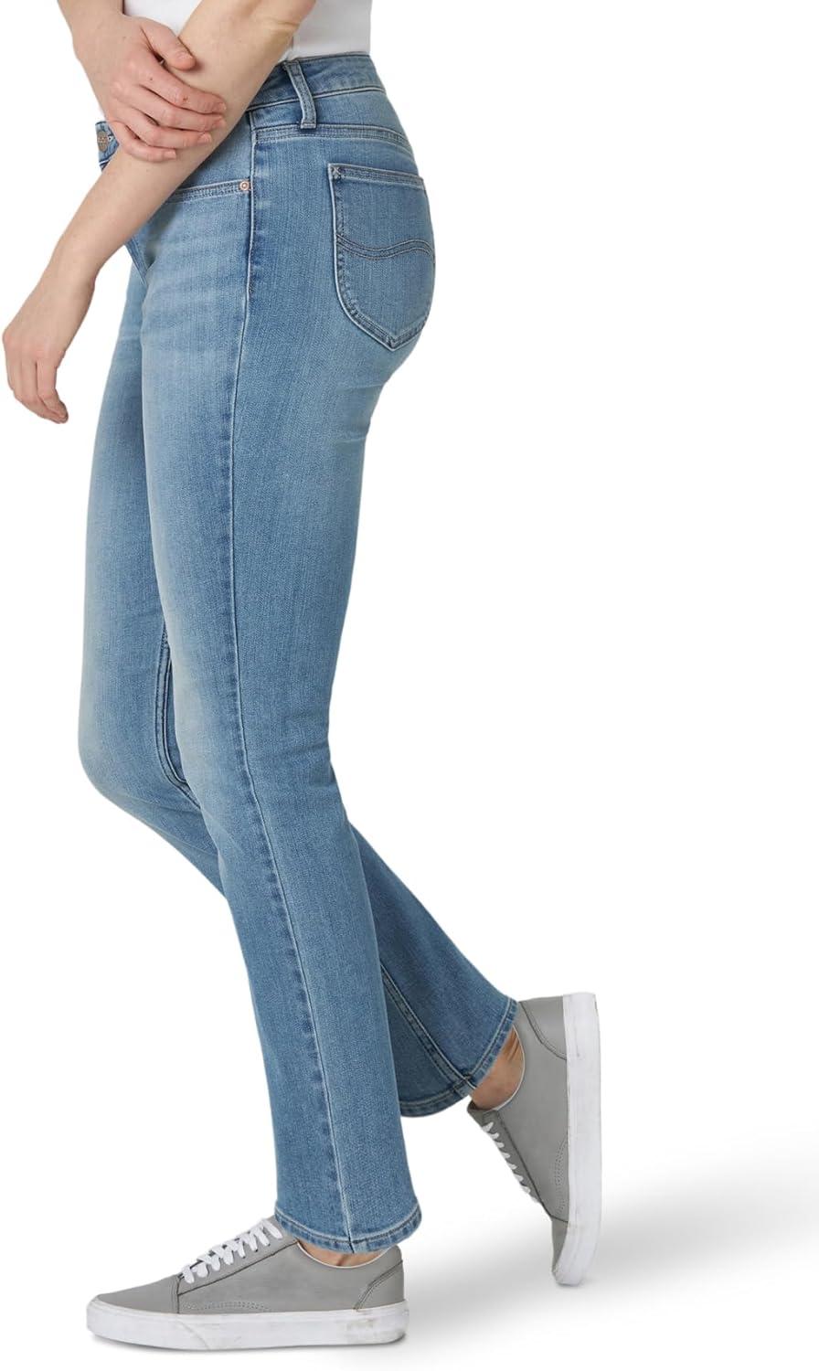 imageLee Womens Legendary Mid Rise Straight Leg JeanAnchor