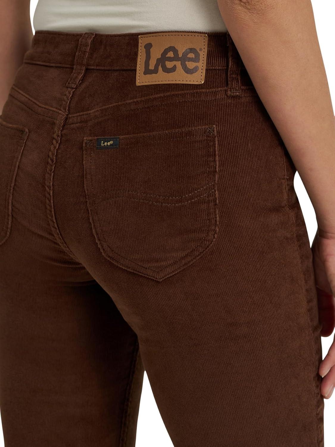 imageLee Womens Legendary Mid Rise Straight Leg JeanBistre Cord
