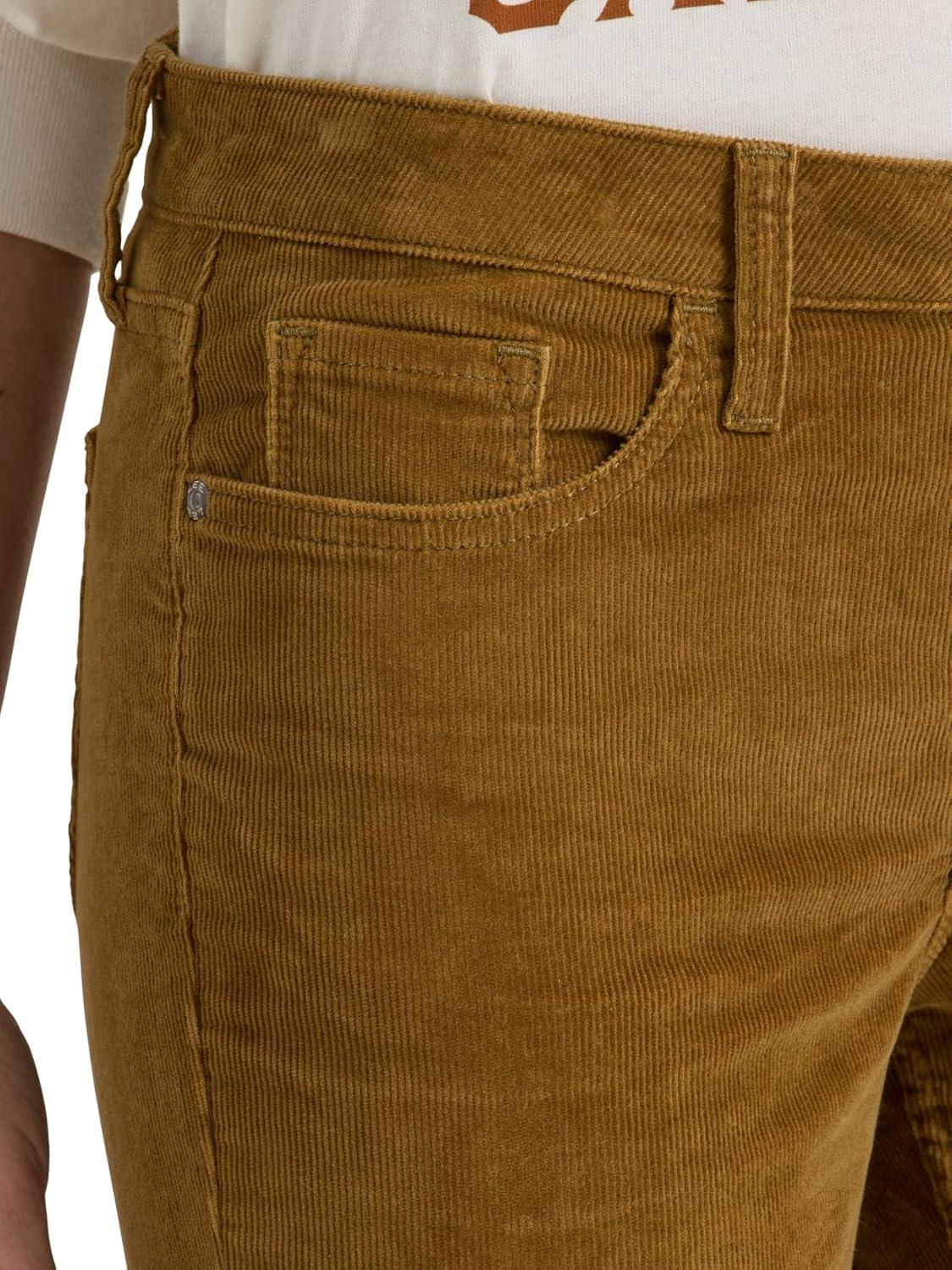 imageLee Womens Legendary Mid Rise Straight Leg JeanGlazed Ginger Cord